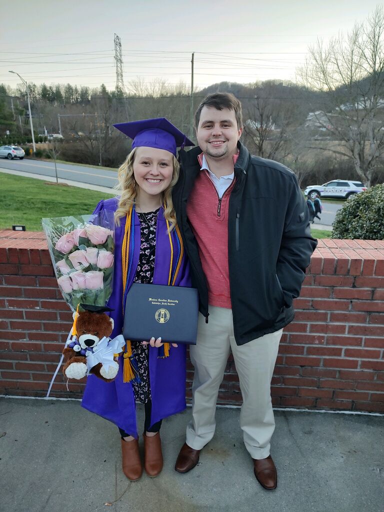 My college graduation from Western Carolina University.