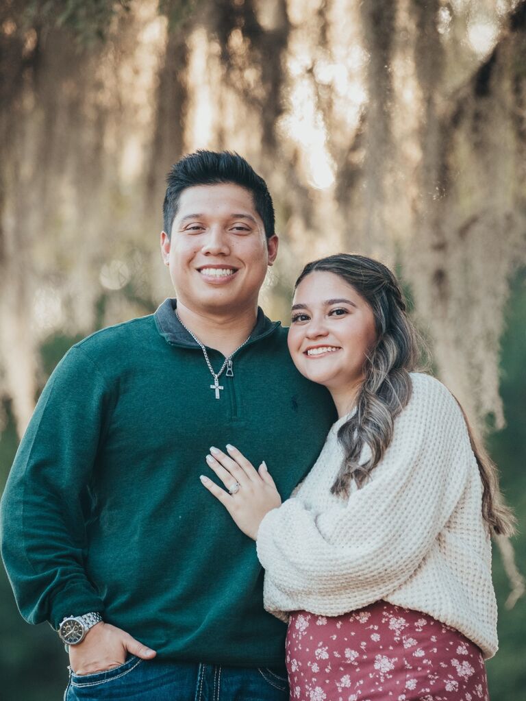 They spent the next year and a half long distance as Kyleigh finished up her degree at Sam. Making the trips to see each other whenever they could. 