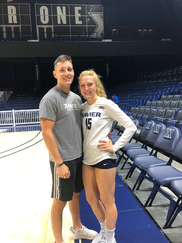 First picture together at a game