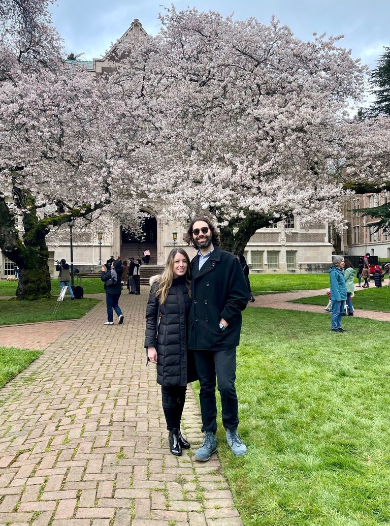 Cherry blossoms at UW. 