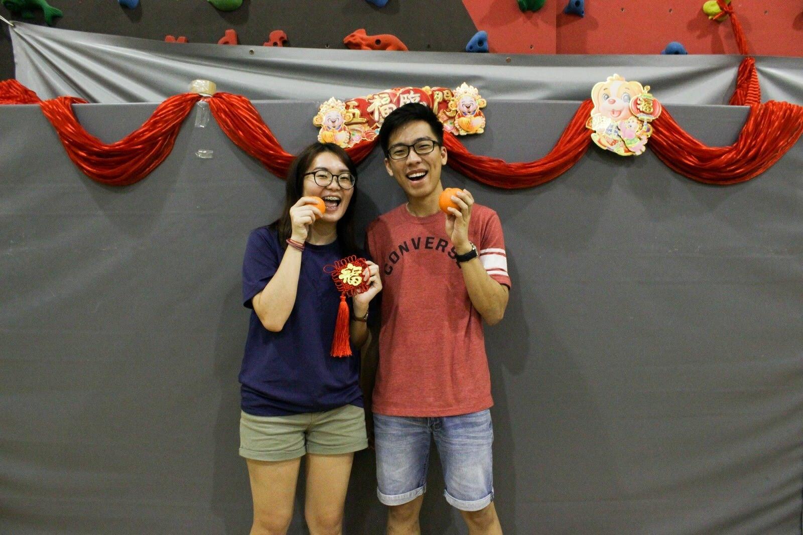 Reconnected at a volunteering club (as friends) during our uni days