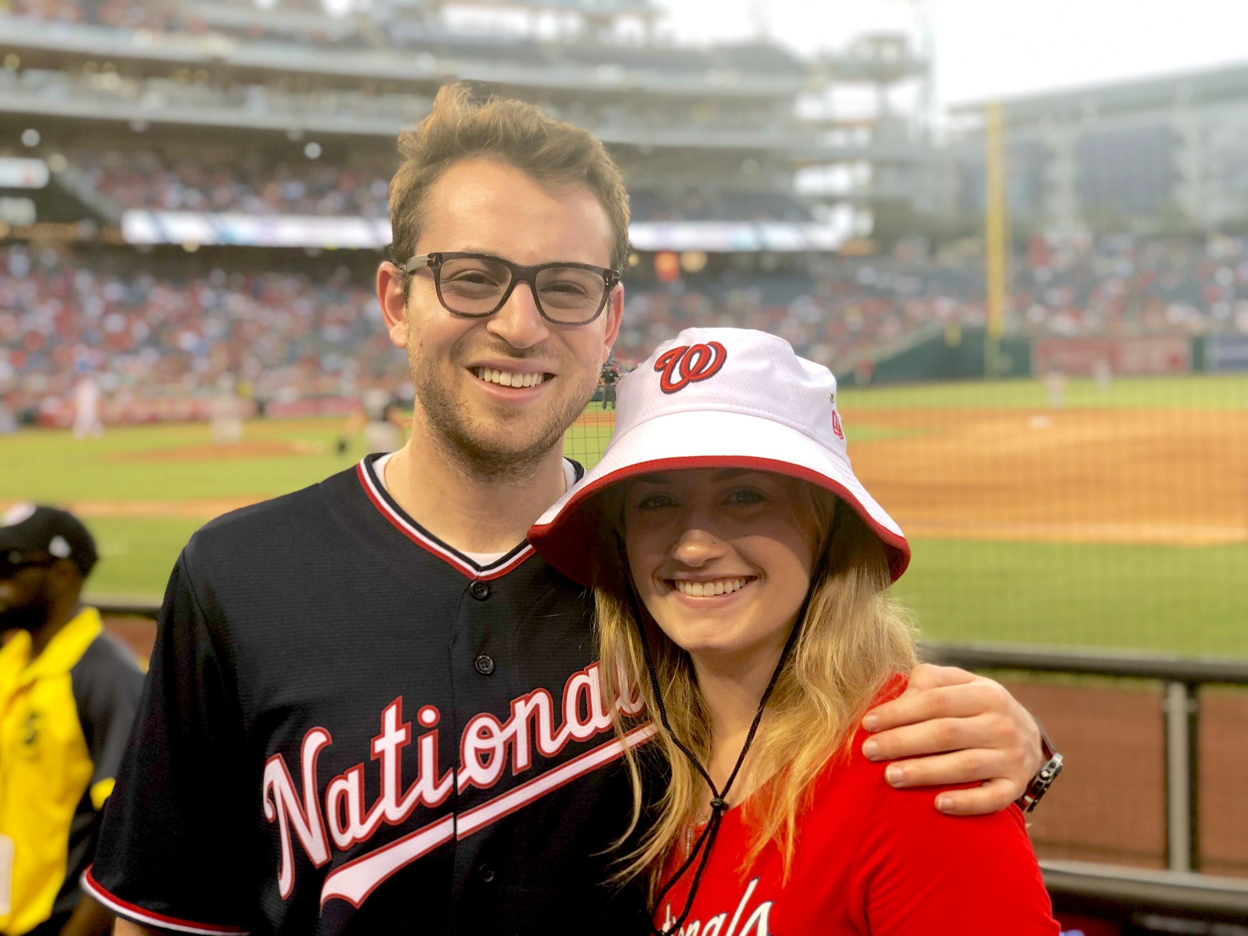 First Nats game together.