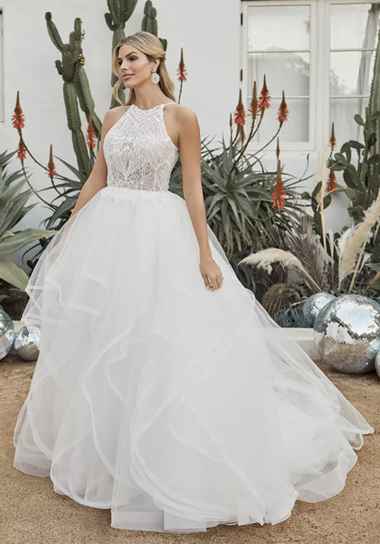 20 Halter Wedding Dresses for Those Sofia Richie Vibes