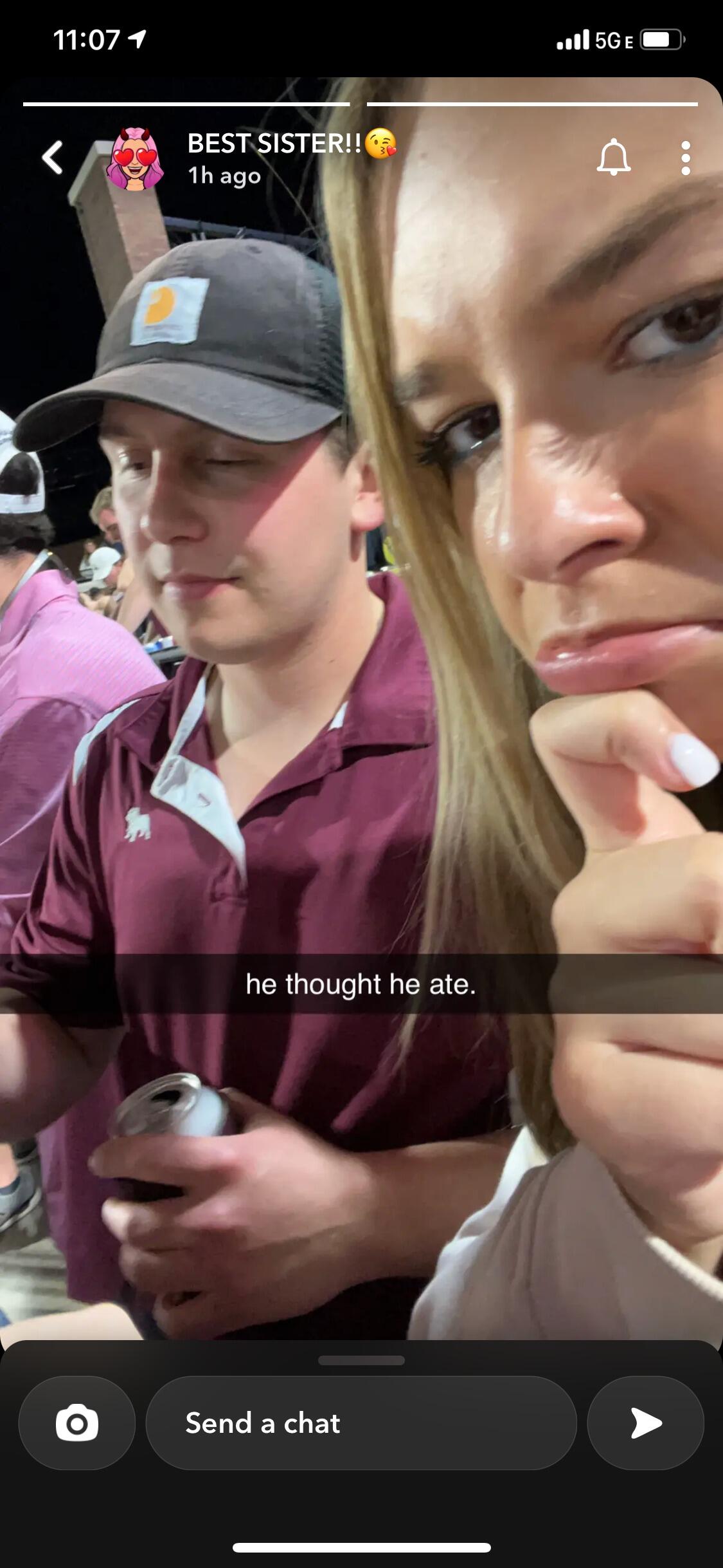 The One Where He Meets The Sister