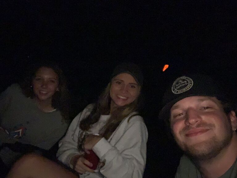 First night hanging out at Rock Hill! (One of the many nights Isaac confessed his feelings for Ivey - Isaac)