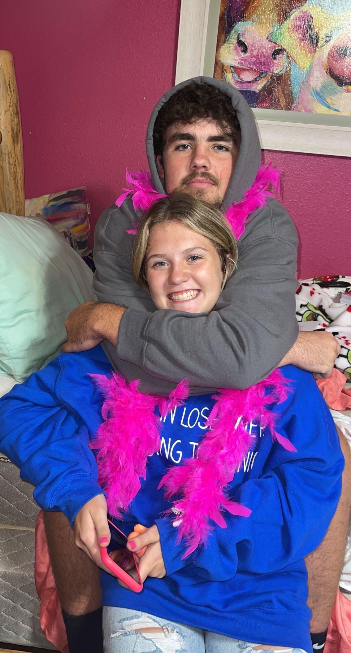 Our first time hanging out! 