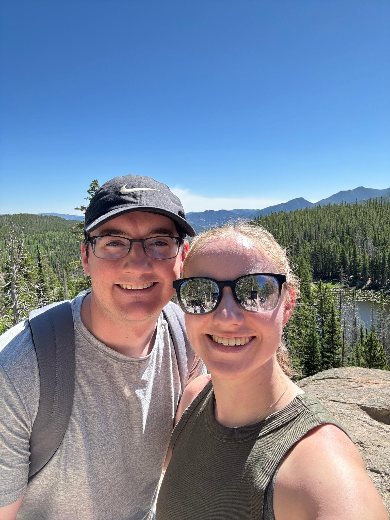 On vacation in Rocky Mountain National Park!
