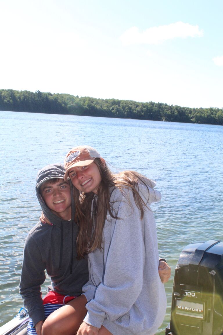 Michael's first trip to my family cabin in Minnesota. A favorite place to visit for the both of us.