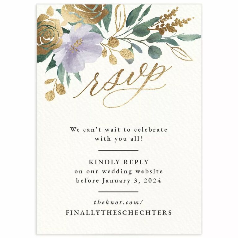 17 Wedding RSVP Wording Examples Templates