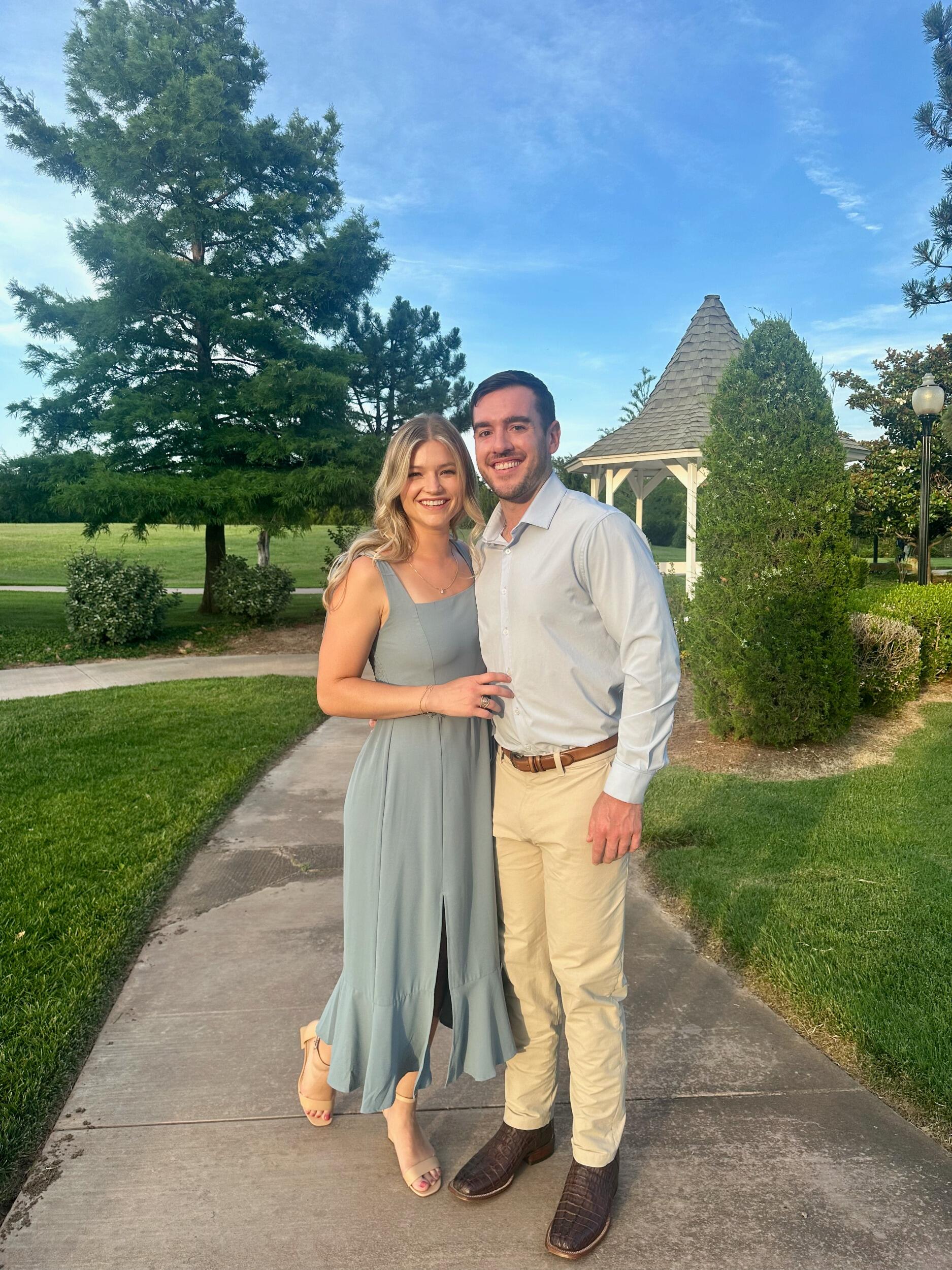 First (of many) weddings together 