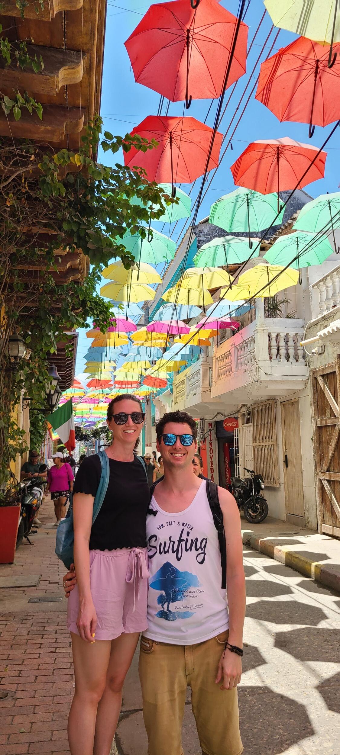 Then we went to Colombia.