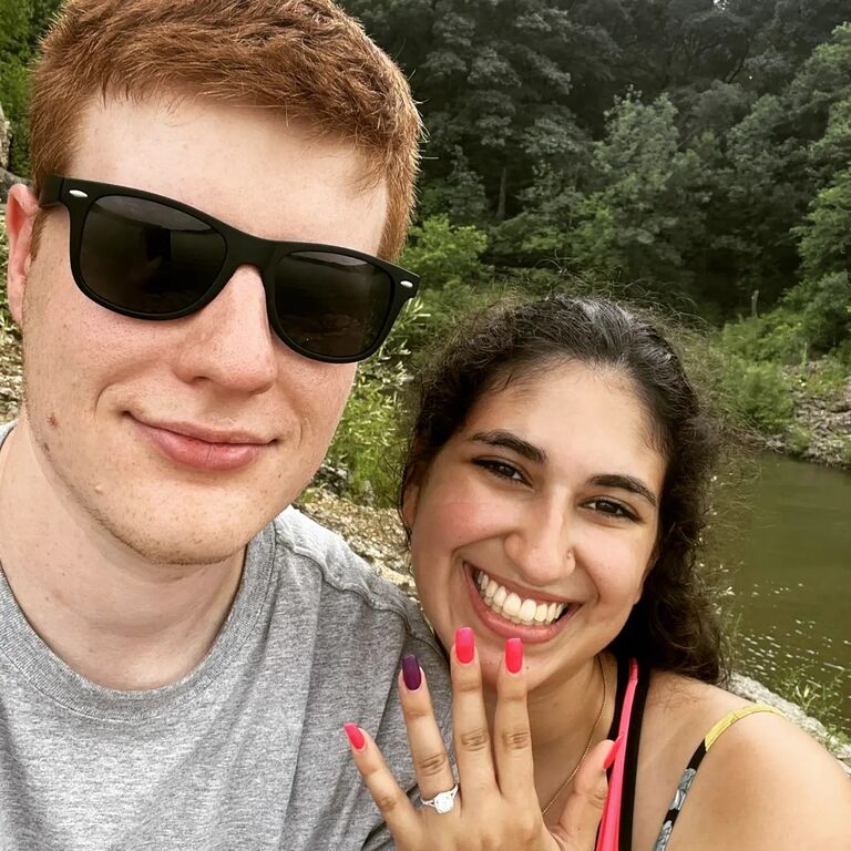 He finally proposed!