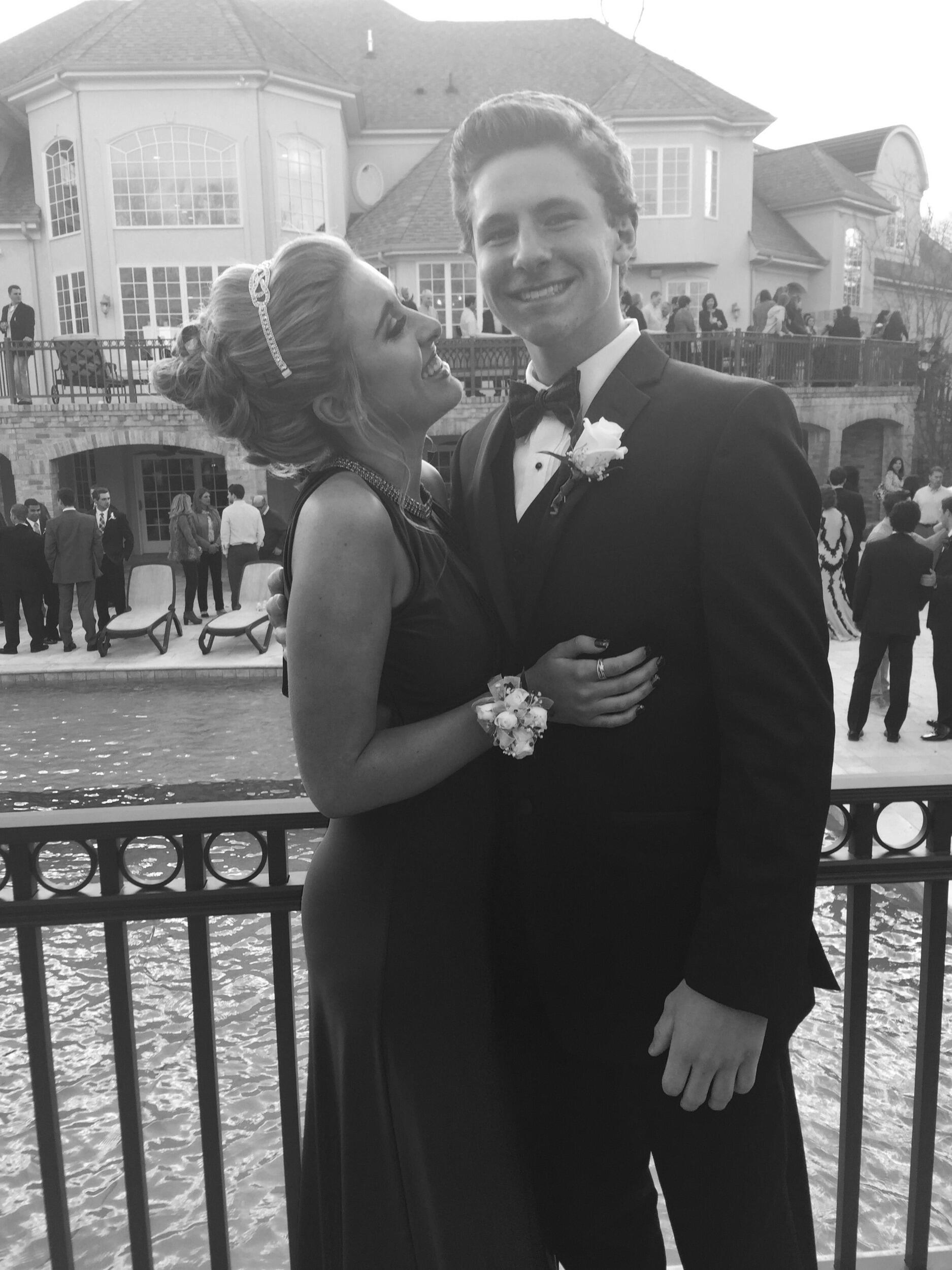 Tommy and Emily met towards the end of 2014. A high school senior at the time, Tommy was attending Ocean City High School while Emily was a junior at Bishop Eustace Preparatory School. It all started at an Ocean City football game in October. Tommy was watching the game while Emily was nearby in the stands when her eyes fixated on him. Despite living in Mullica Hill at the time, Emily knew all the Ocean City boys, although she had never seen this one. Unfortunately, no contact was made and the 4th Quarter came to an end and Tommy dispersed with the rest of the crowd, leaving Emily with only questions. Who was that? Where was he from?