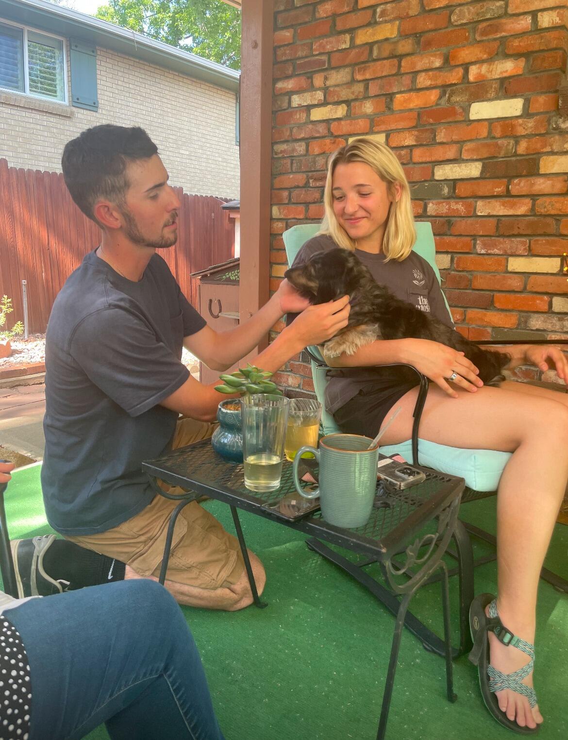 We adopted our littlest baby, Bailey!