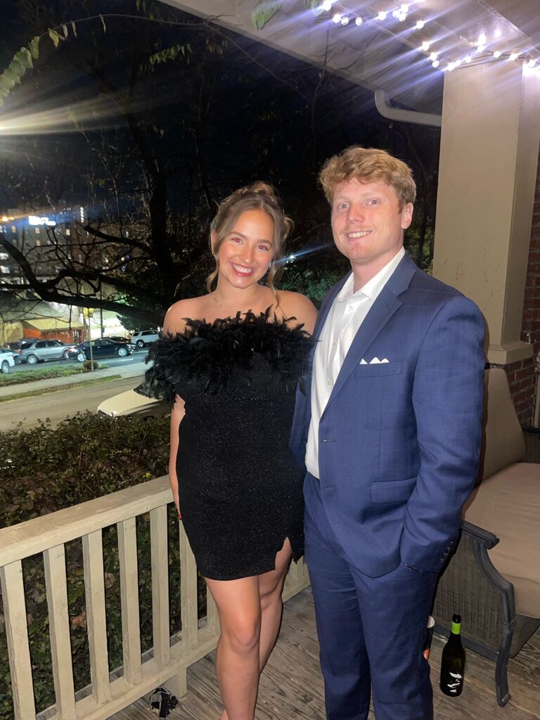 Nick and Kate go to another AOII event (Kate just loves these pictures)!