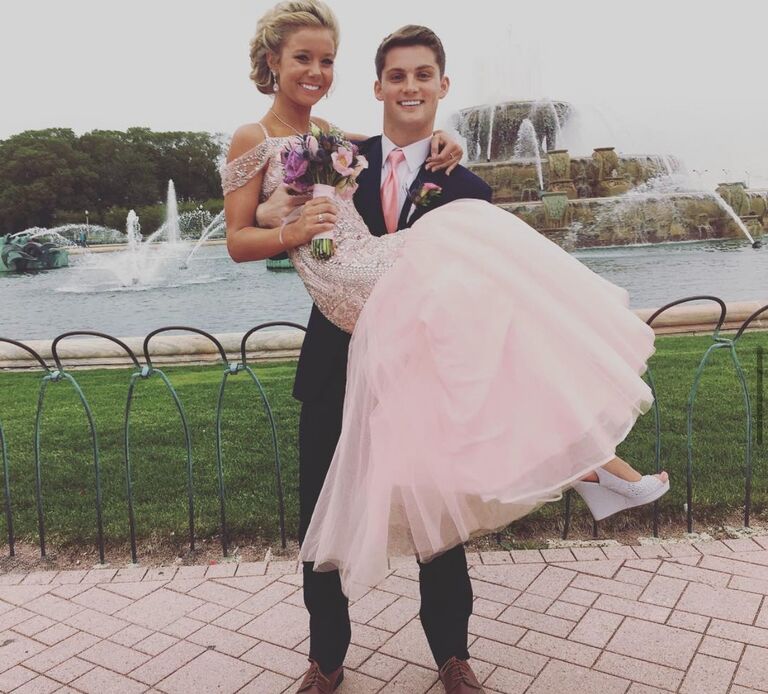 Went to prom and graduated from Marist High School together