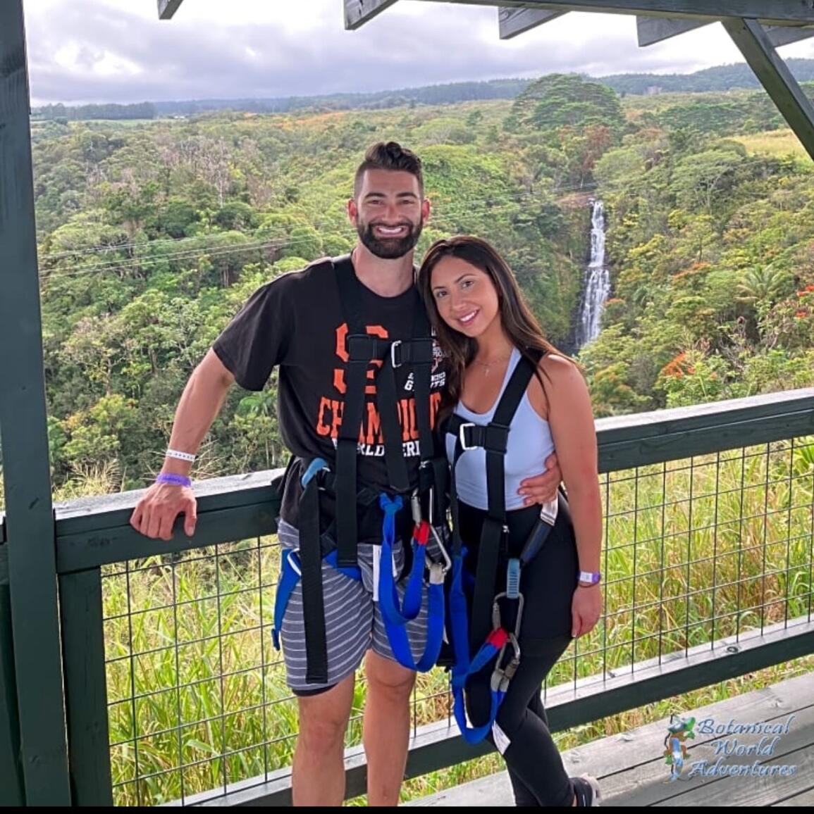 Ziplining in the Big Island 