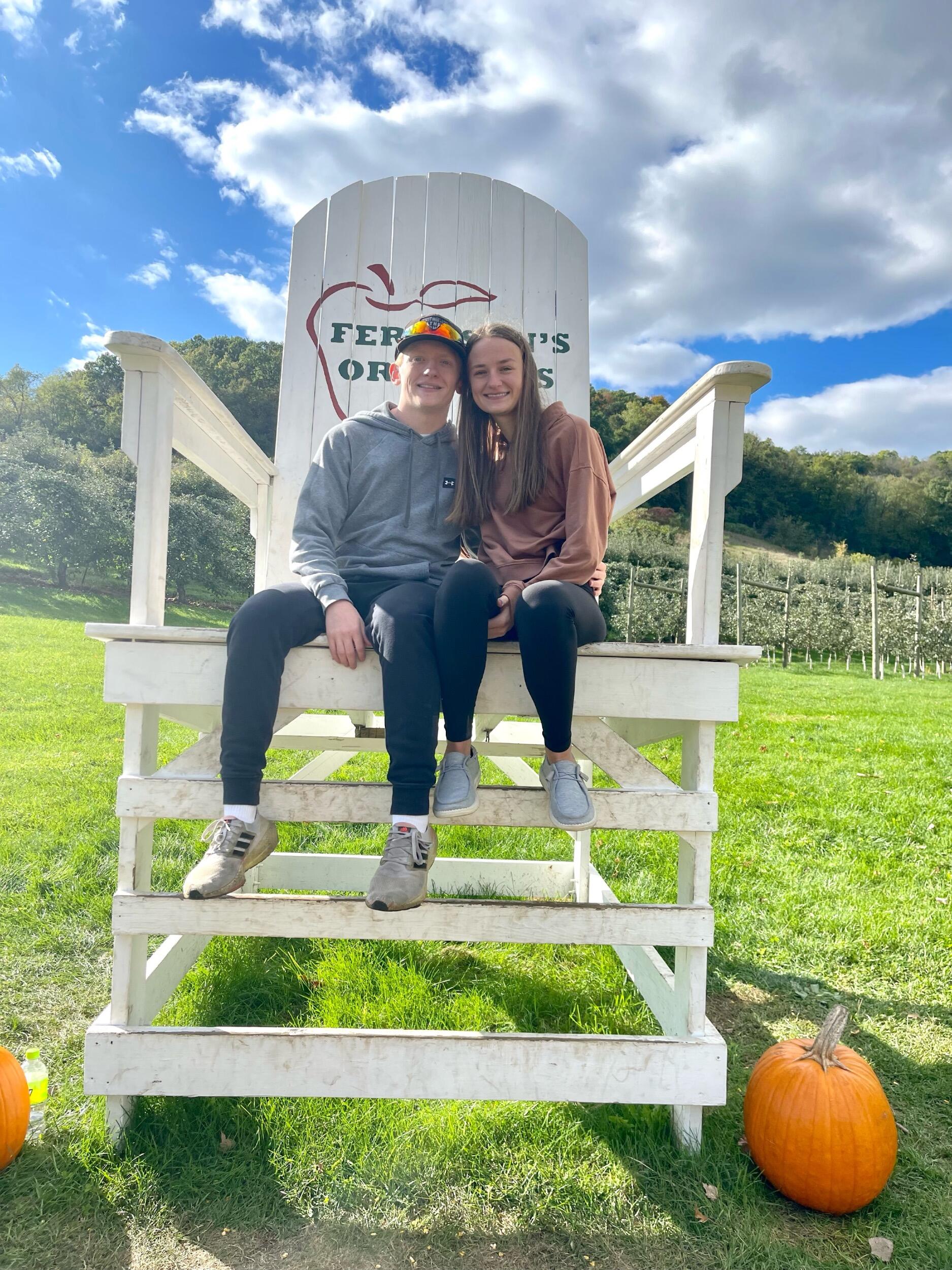 our 1st fall at Fergusons, together 