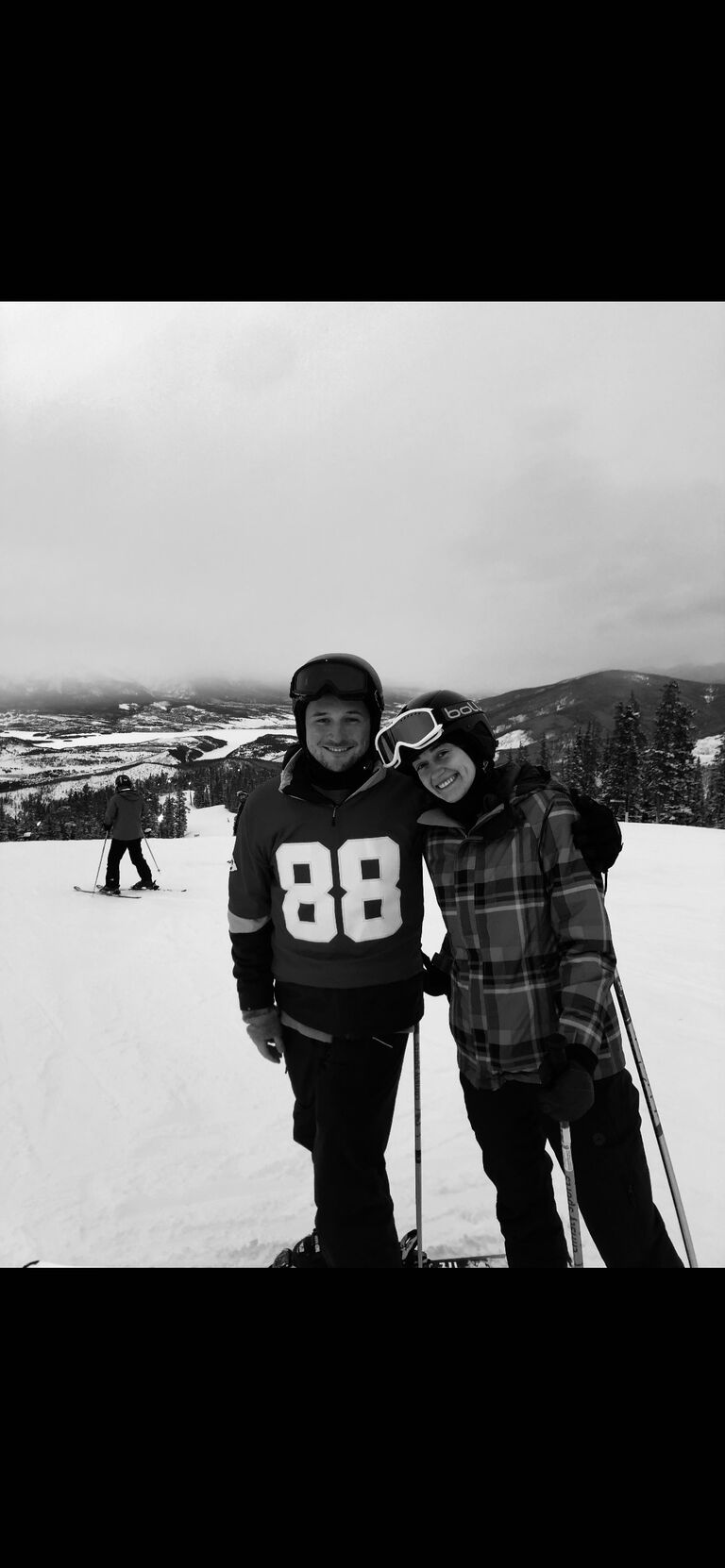 The first annual friend ski trip. Many fell down the mountain, some even took out small families. Nice work Coble. 