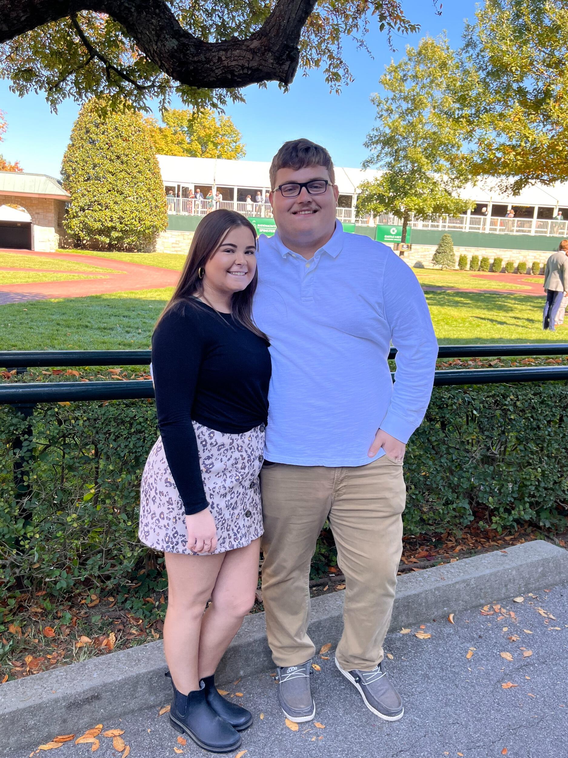 Reunited together in college.