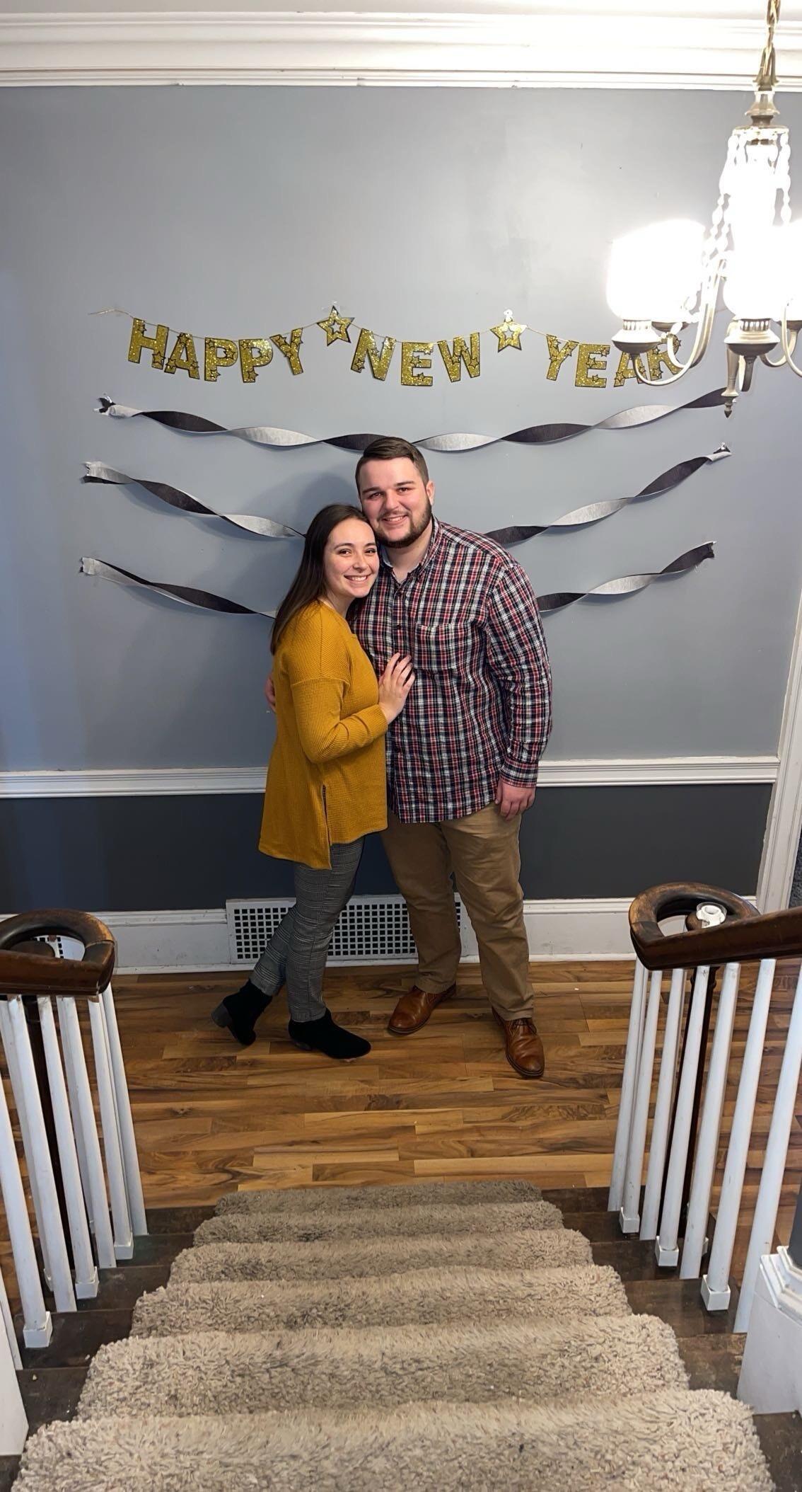 Rang in the New Year surrounded by friends!
