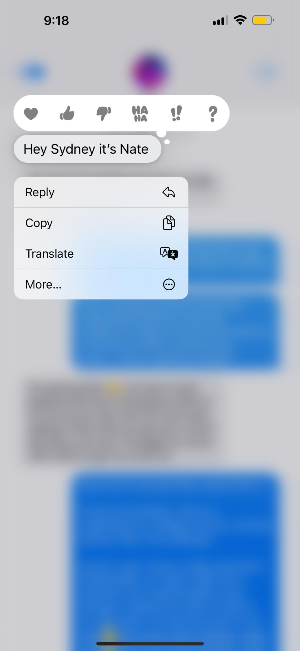First texts