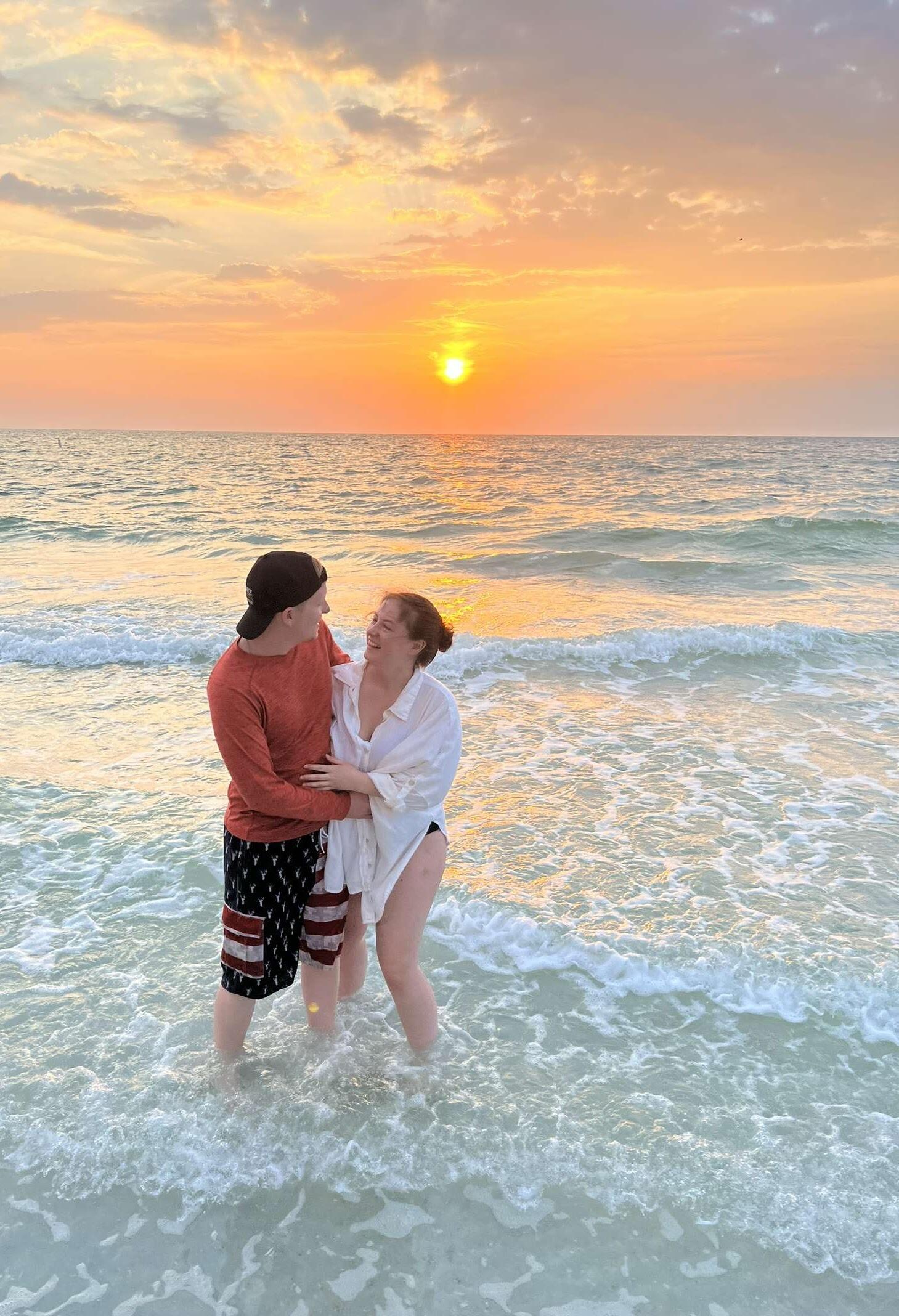 Sarah flew to Tampa, Florida by herself to join Corey there for Spring Break! Had such a good time