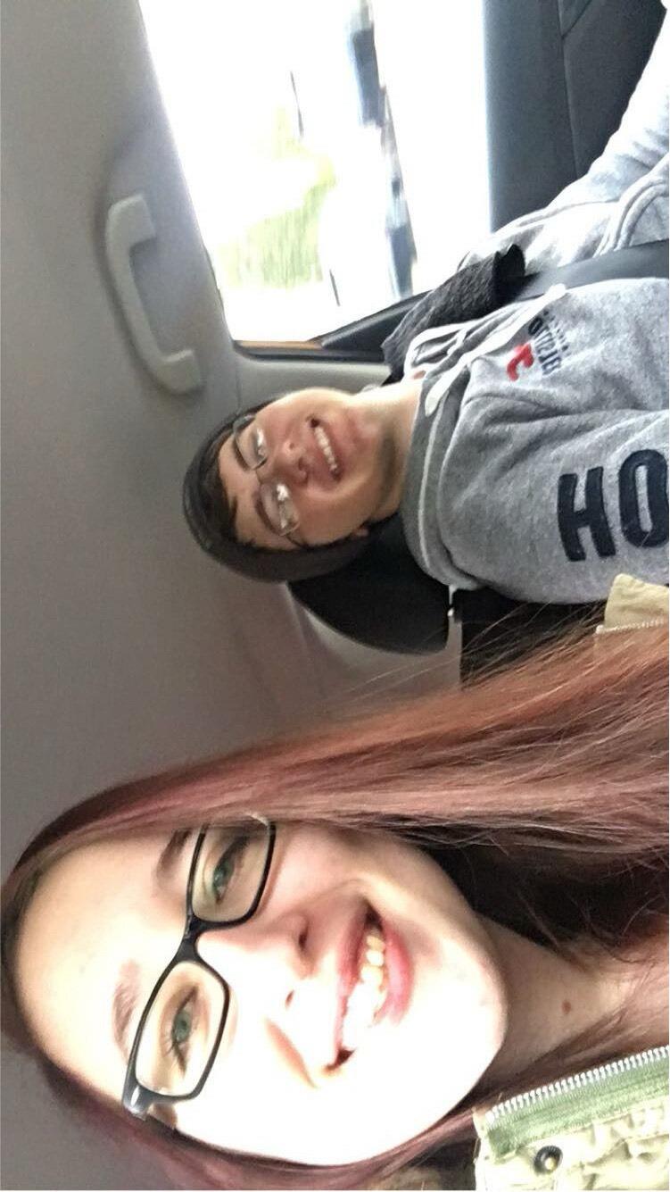 Our first selfie together!