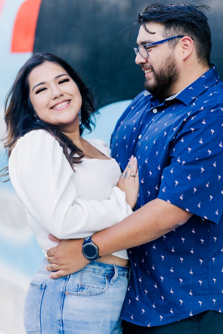 Joshua and Adriana meet by a mutual friend and begin texting. Adriana is still going to school in New York with Josh going to school in San Antonio, so they text  every day.