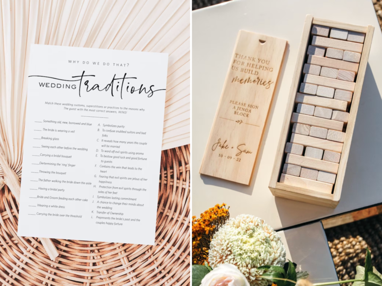 Rehearsal dinner party game ideas