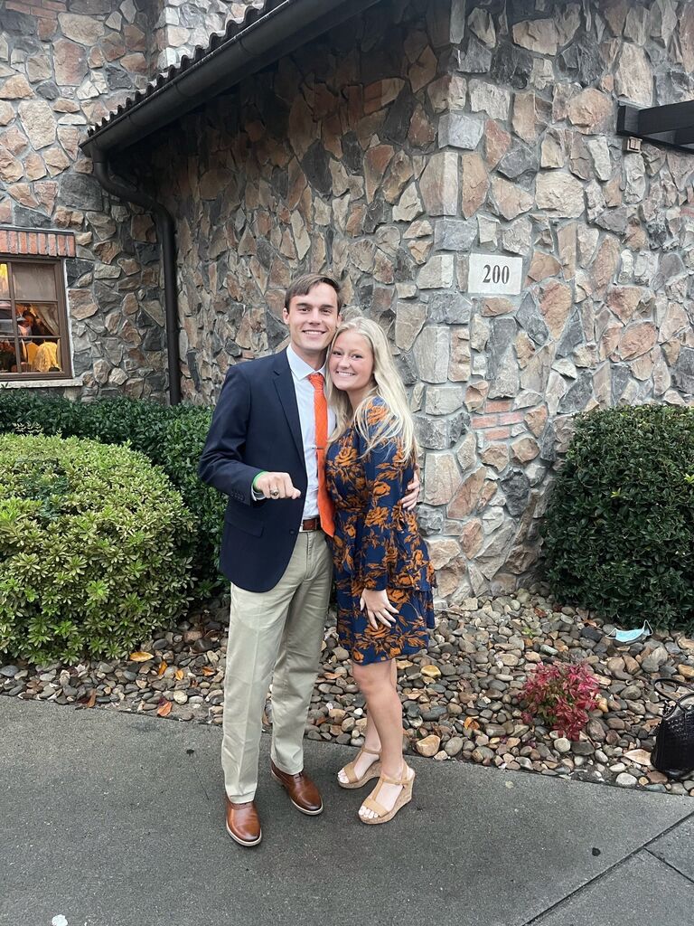 Logan’s ring ceremony