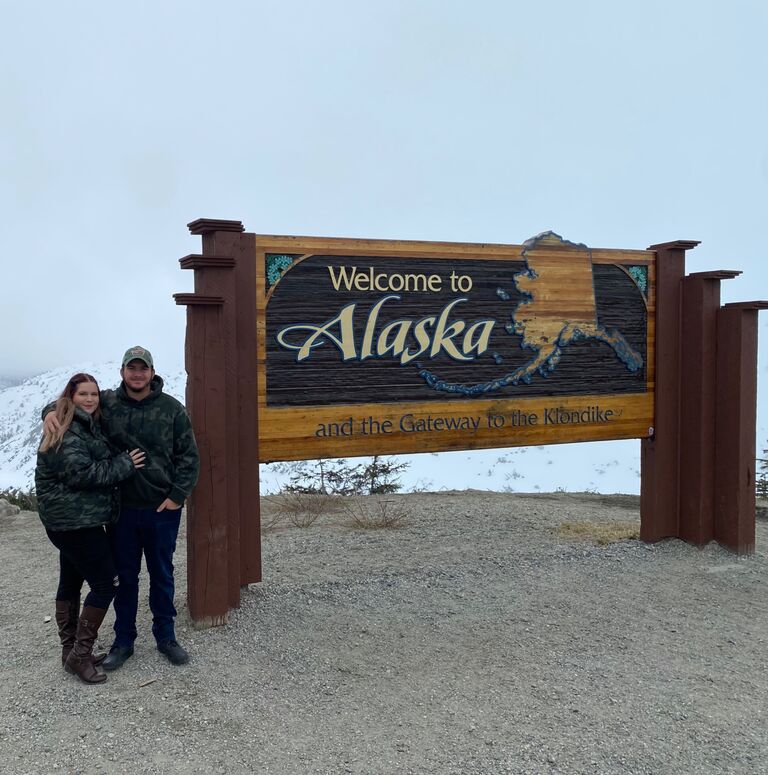 Visited the US border in Skagway
