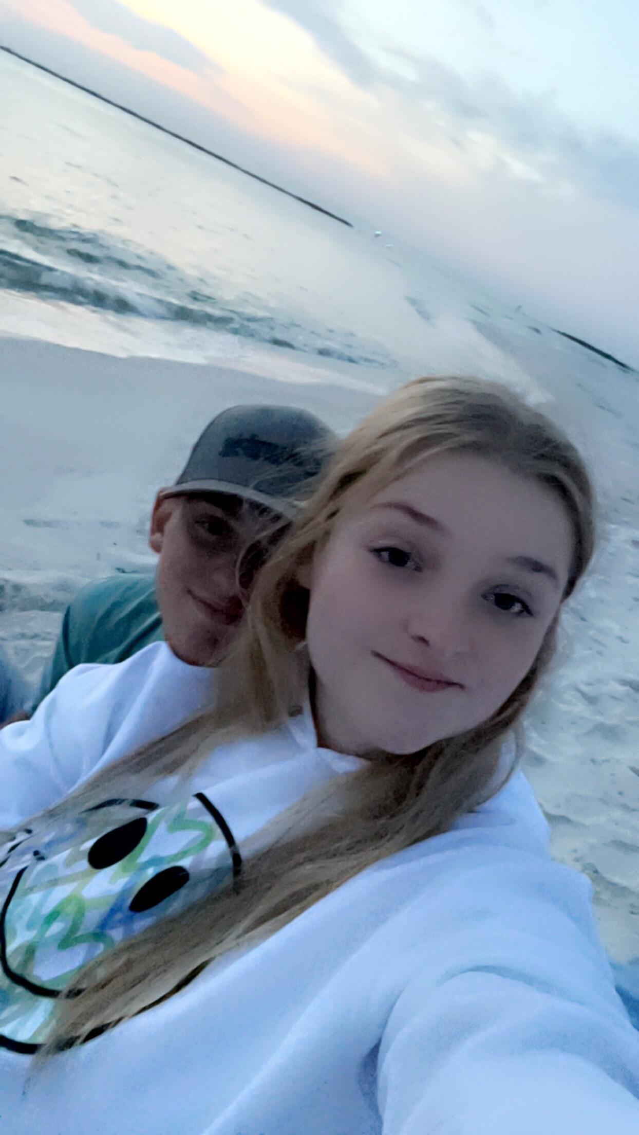 This was our first beach trip!