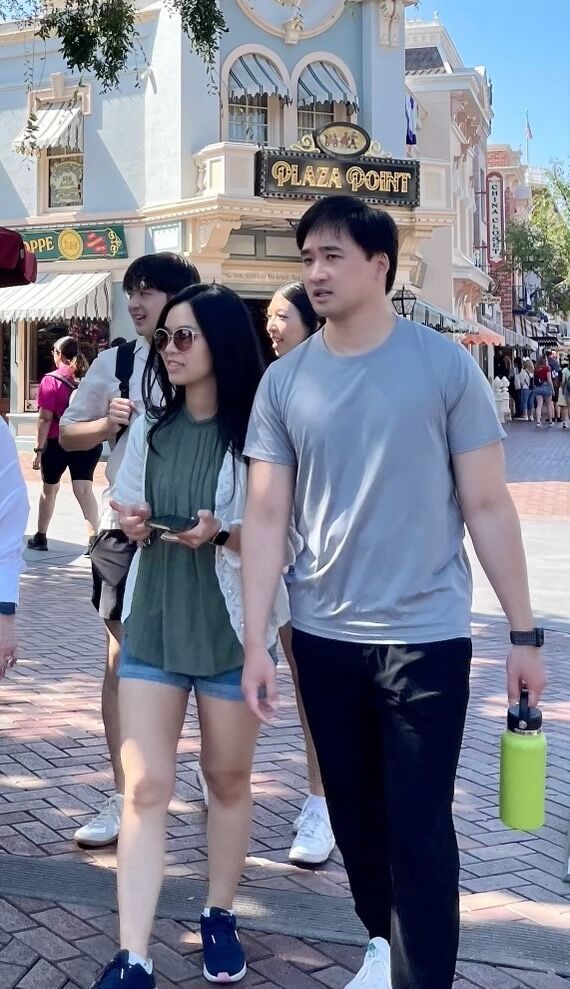 Disneyland – California (Posting this pic bc I think we look pretty cool here LOL)