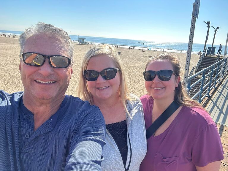 Santa Monica Beach, CA.