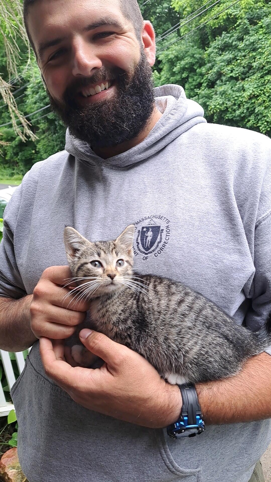 Adding one more member to our little family. Liberty met her new little sister Betsy. 