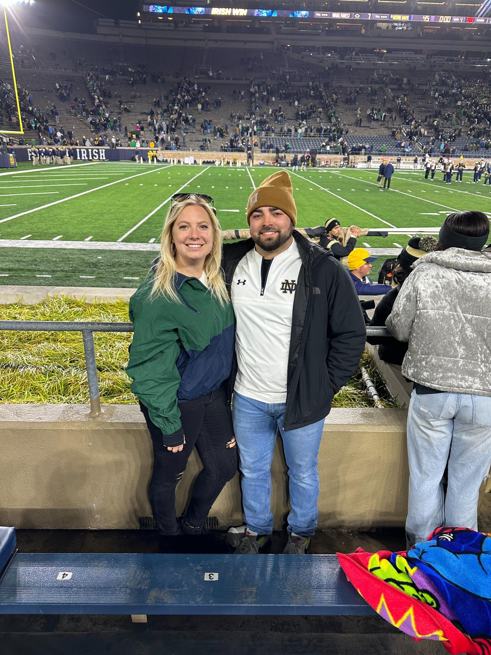 Notre Dame football games