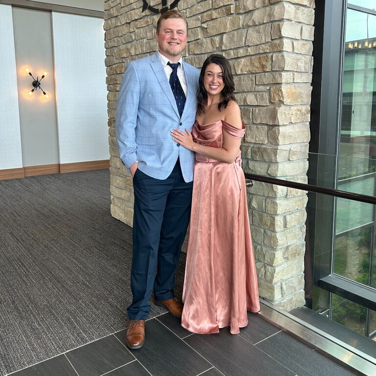 Celebrating our friend's Kat and John at their wedding! Megan was the Maid of Honor and Kat will be Megan's Maid of Honor! 