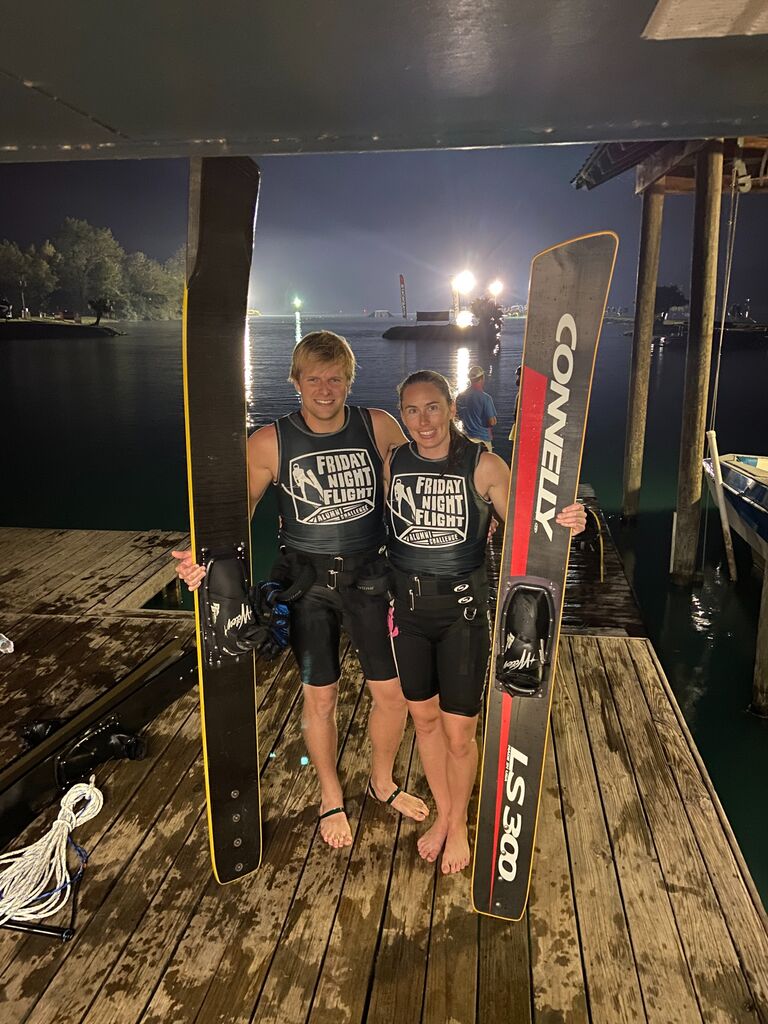 Night jumping at Collegiate Nationals