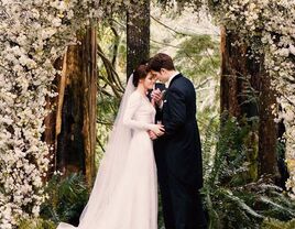 Bella Swan and Edward Cullen's Twilight wedding 