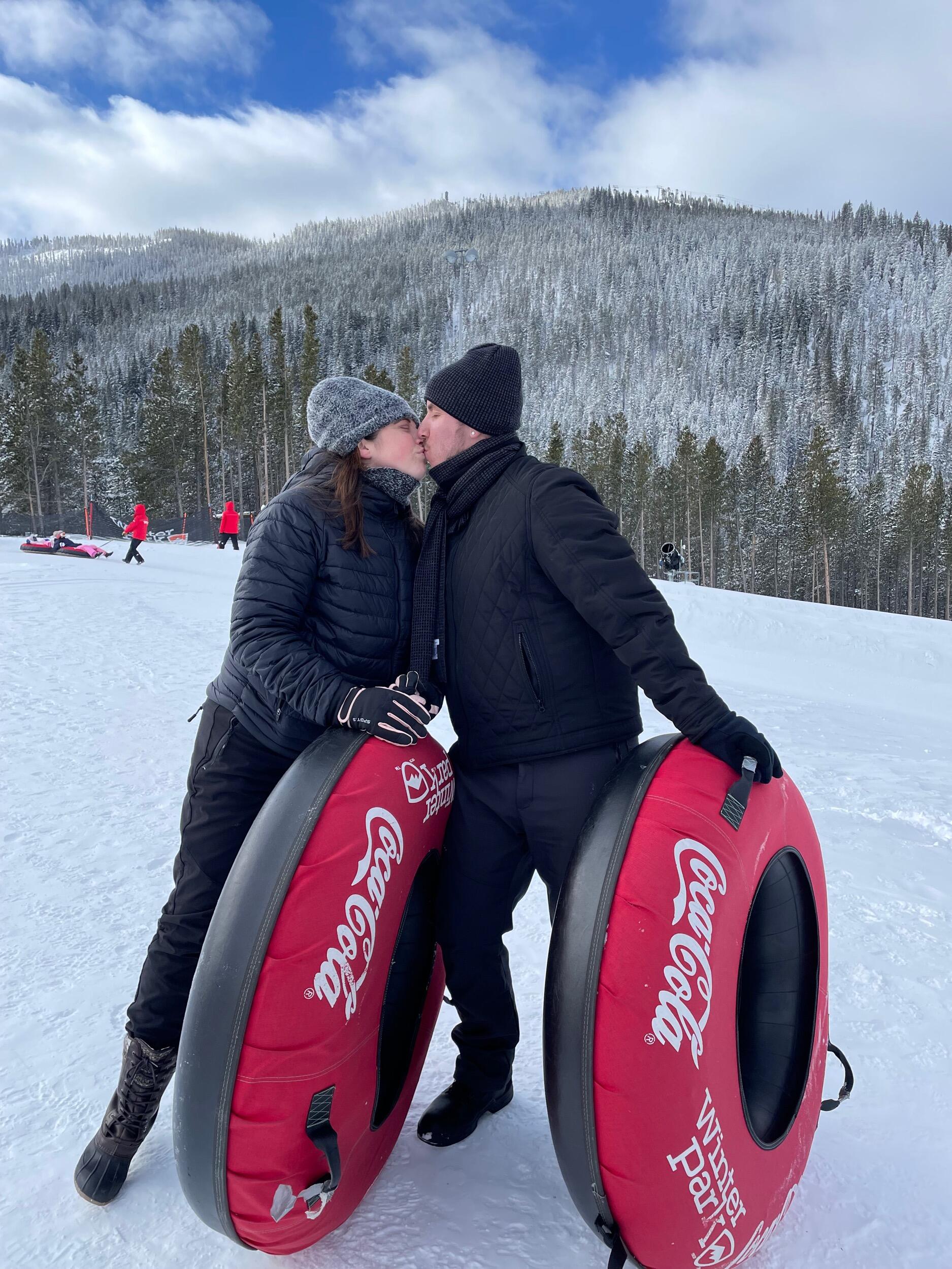 We had a blast intetubing in Denver, Colorado!