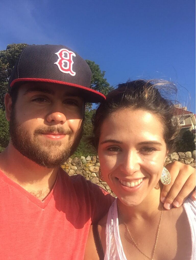 Just kidding...but then we'd go back to school after breaks & go on our Endicott beach dates.