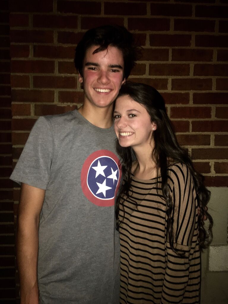 One of the many celebrations we have had together. This was taken on Noah's 17th birthday outside of Mellow Mushroom. 