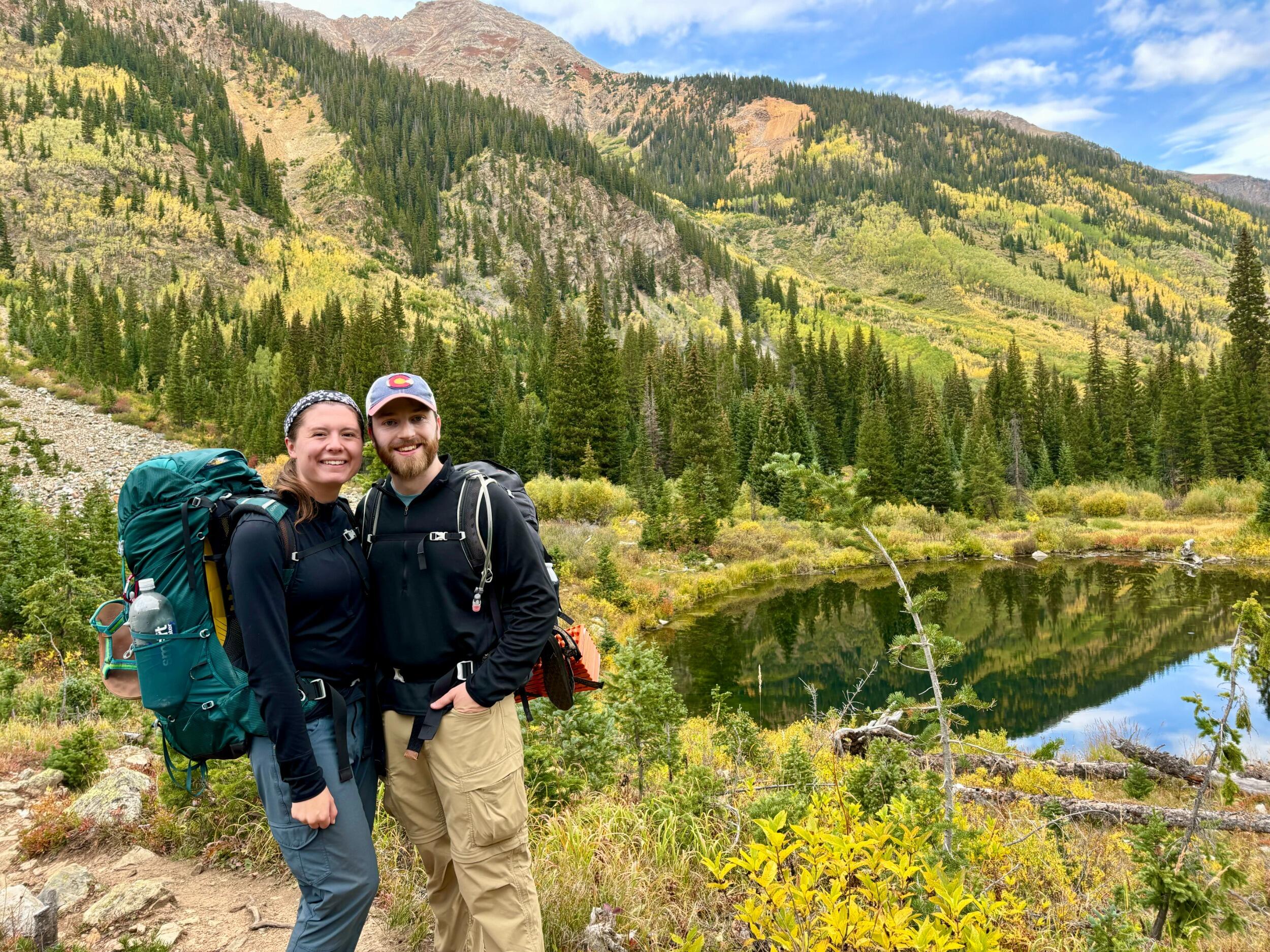 Our first backpacking trip to Conundrum Hot Springs