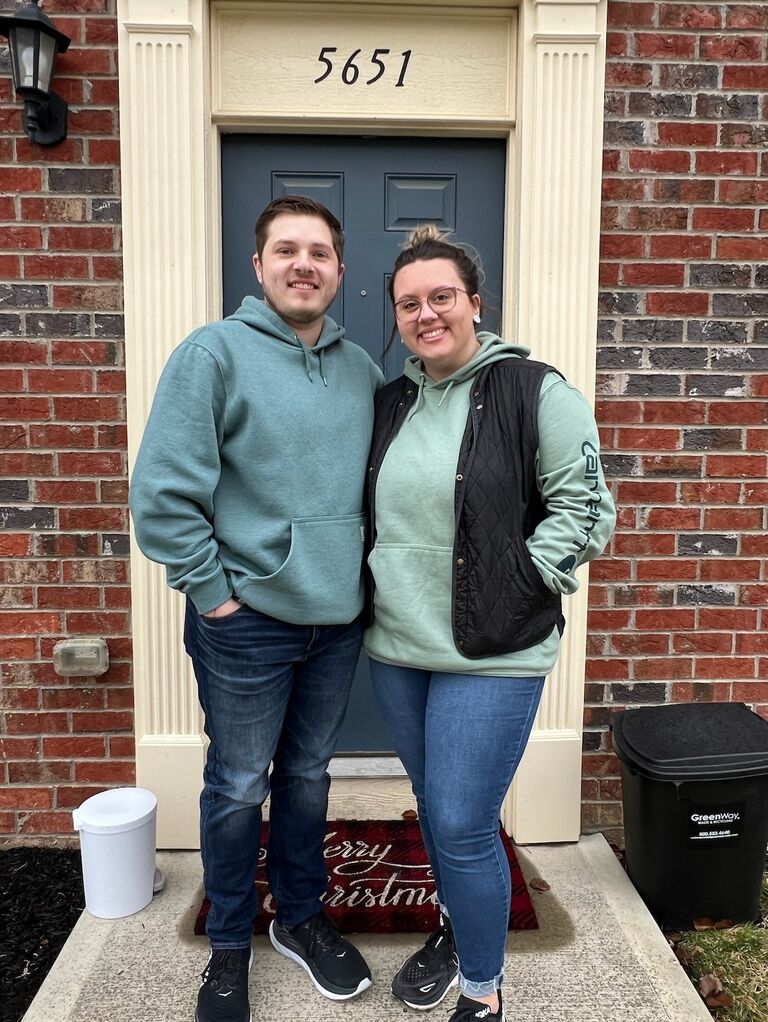 We moved in together after spending eight months long distance!