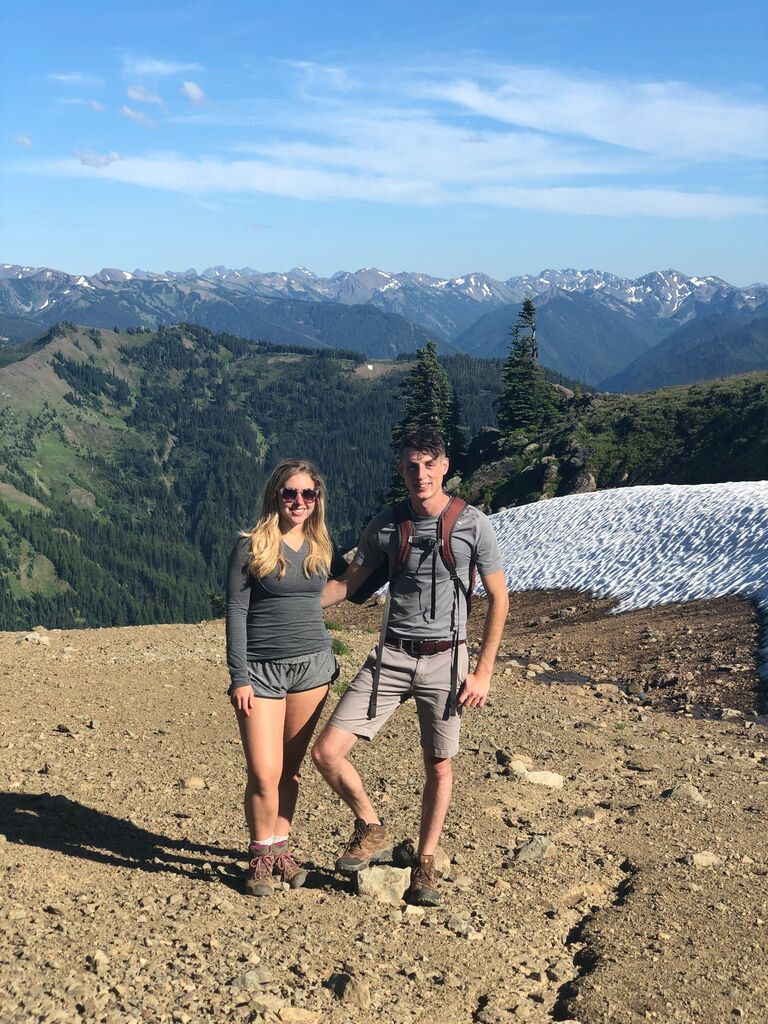 Melissa & Joe take their first trip together: hiking and backpacking around the Olympic Peninsula.  They realize they have similar mindsets when conforting unexpected hiccups along the way.