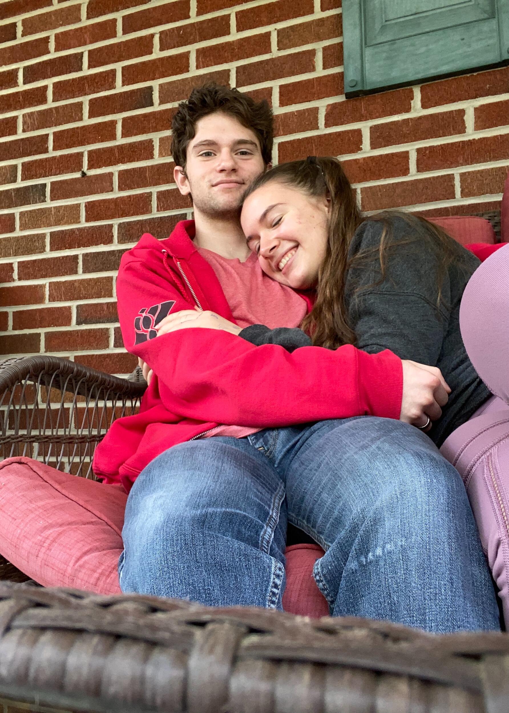 Had porch dates for like a month because of Covid. They were still fun though!