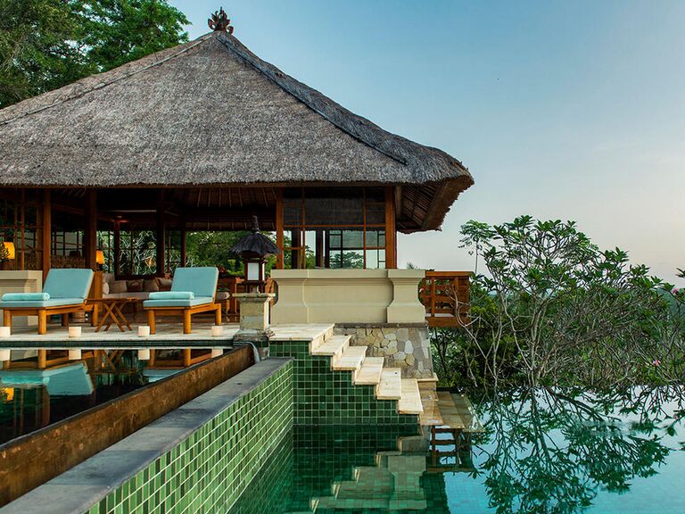 Amandari resort for honeymoon in Indonesia