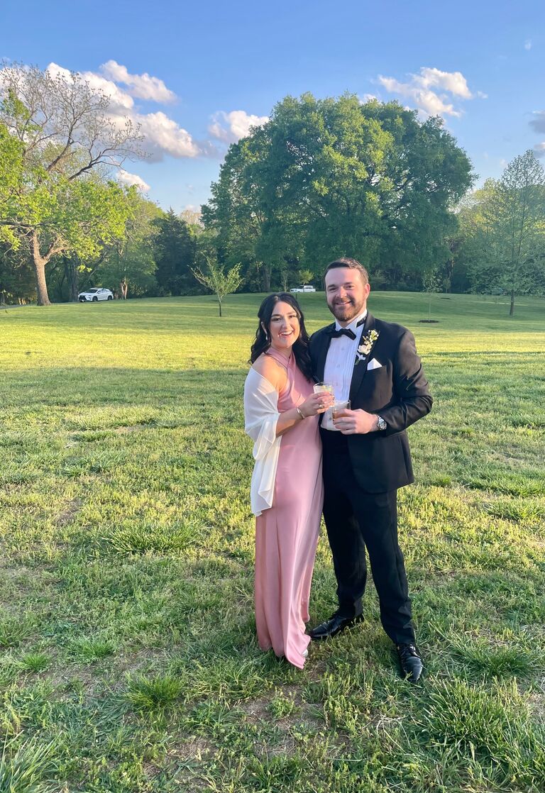 Celebrating the Braswell's wedding in Nashville!