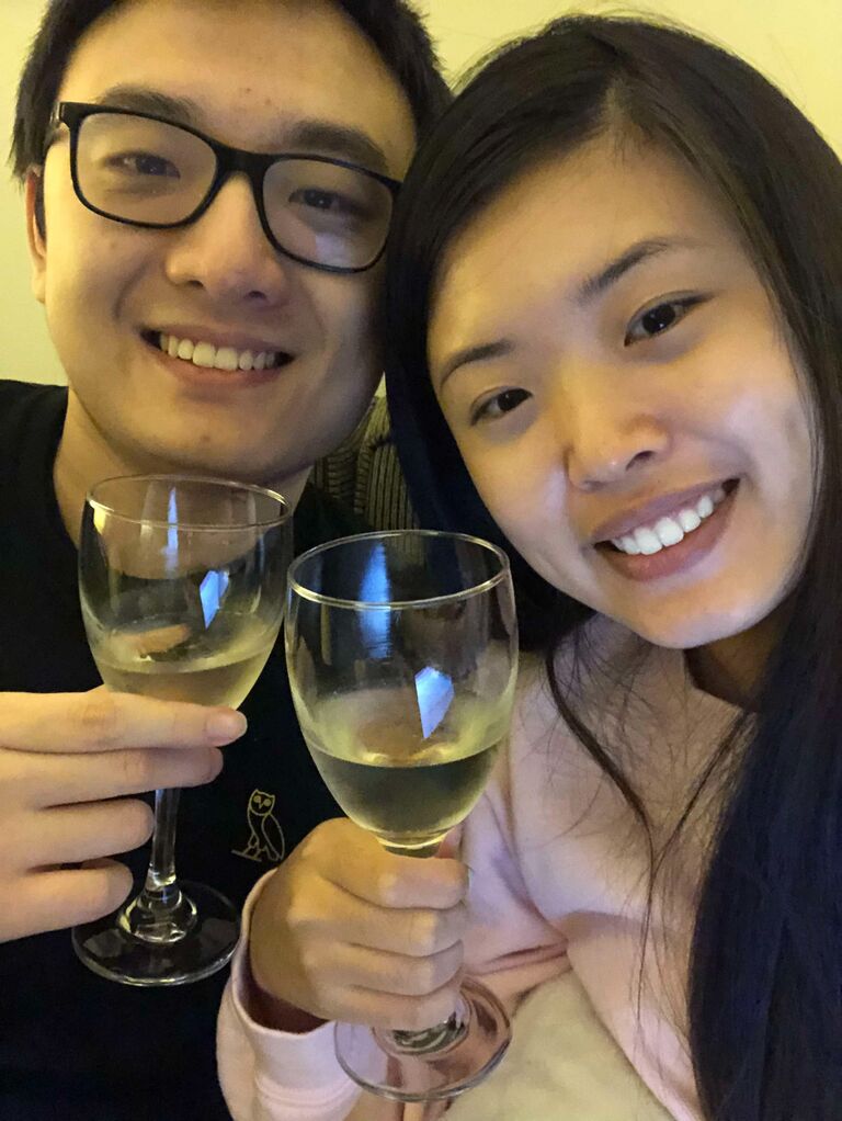 First anniversary after moving to NYC!